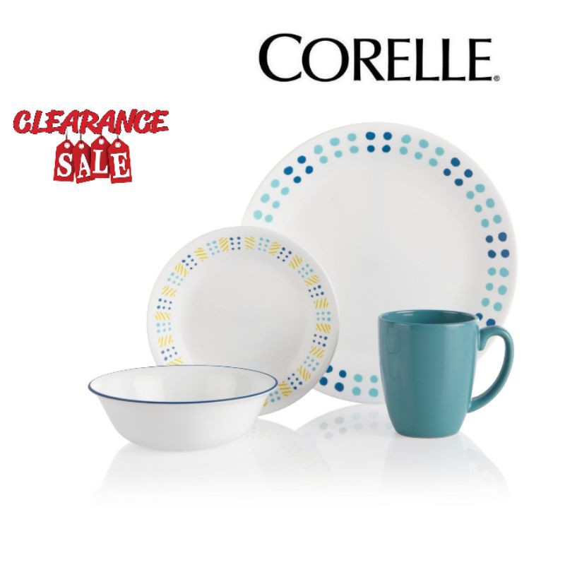 CORELLE LIVINGWARE 16PCS KEY WEST | Shopee Malaysia