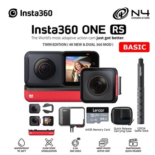 Insta360 One RS One Twin Edition Action Camera 5.7K 360 Lens