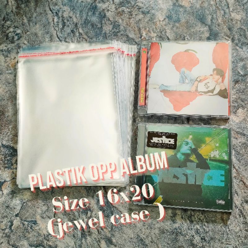 Plastic ALBUM OPP Thick 35 MICRON SEAL INNER SLEEVE JEWEL ALBUM BOX ...