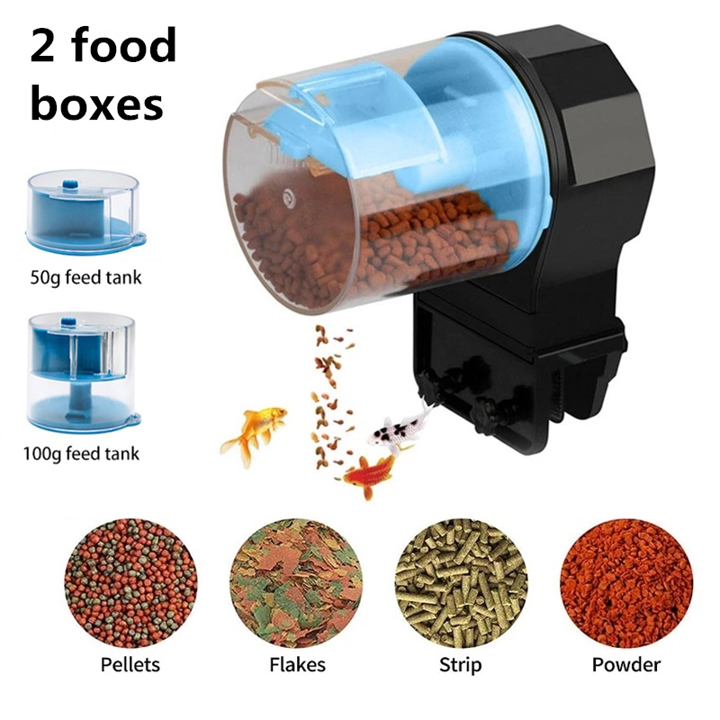Photo inspiration: Gallery Detail: Automatic Aquarium Feeder Fish Food Dispenser Smart Electrical Feeding