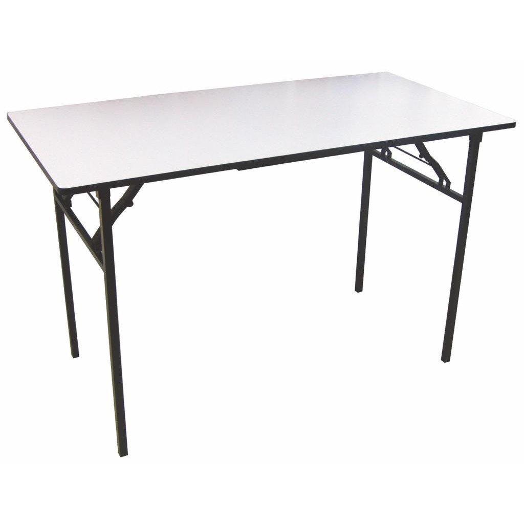 Foldable JH Banquet Table | White Heavy-Duty Foldable Table Leg ...