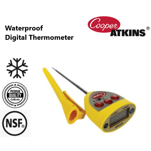 Cooper ATKINS DFP450W Digital Pocket Test Thermometer with Temperature