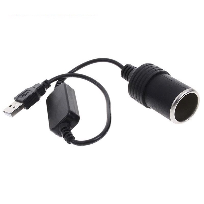 5V 2A Usb port to 12v 8w Car Cigarette Lighter Socket Adapter