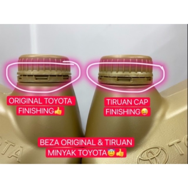 ORIGINAL TOYOTA FULLY SYNTHETIC SN/CF 5W40 (4@L) ENGINE OIL > SUITABLE ...