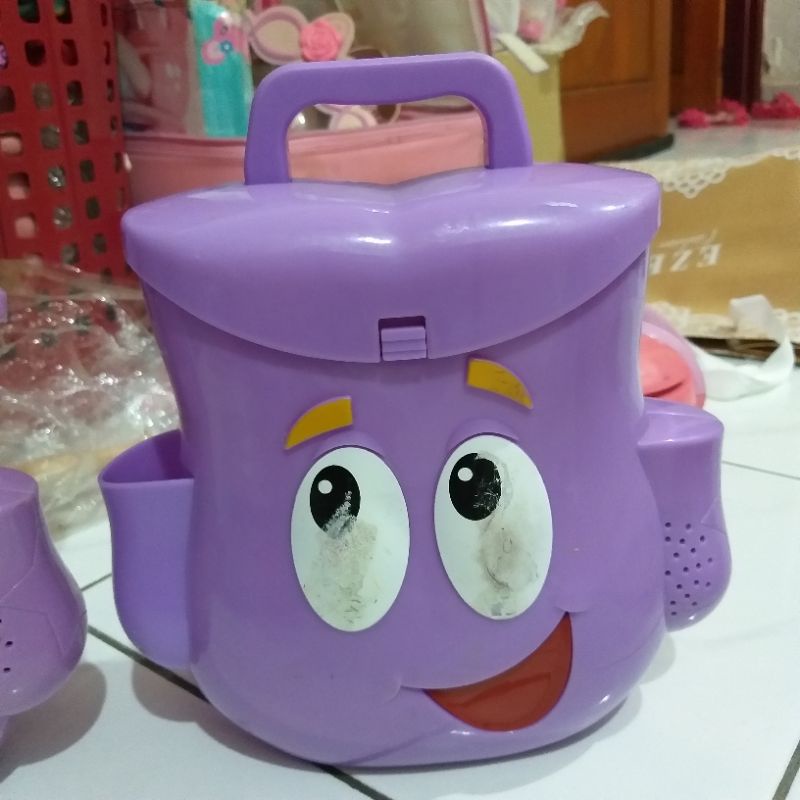Fisher Price Dora The Explorer My Talking Backpack Shopee Malaysia