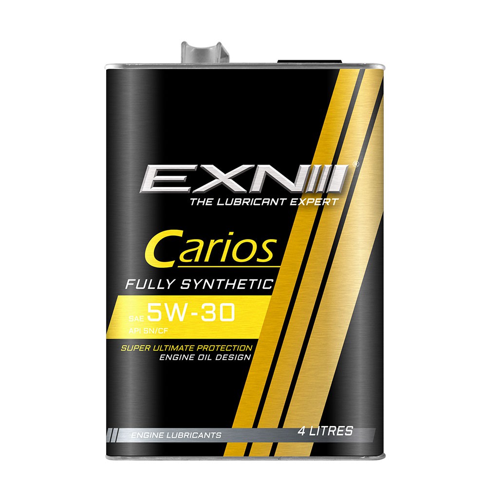 EXN CARIOS SAE 5W30 FULLY SYNTHETIC ENGINE OIL 4L | Shopee Malaysia