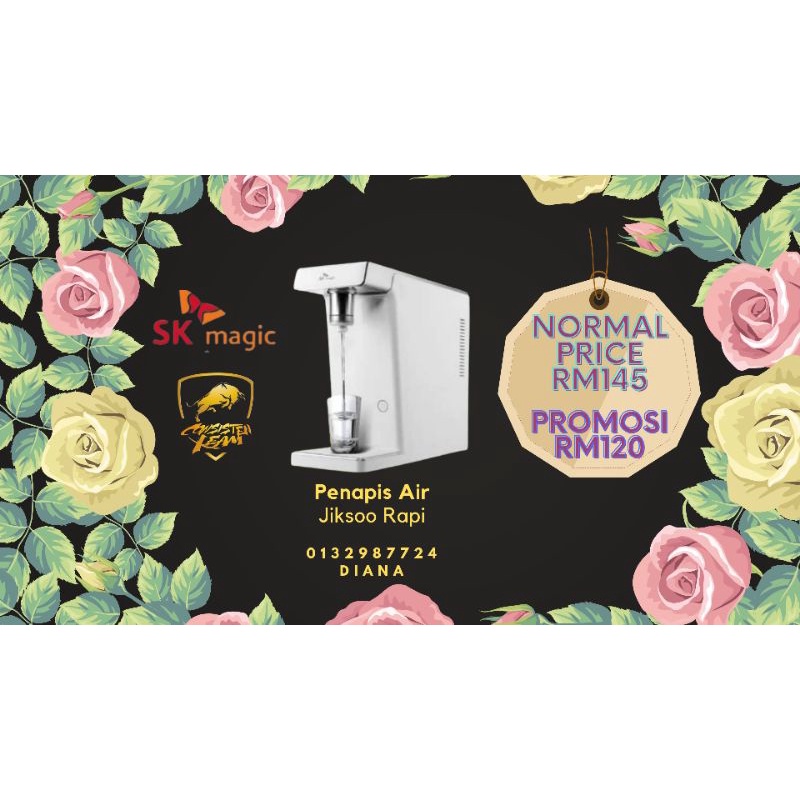 Penapis Air SK Magic- Jiksoo Rapi Jimat Electric & Murah | Shopee Malaysia