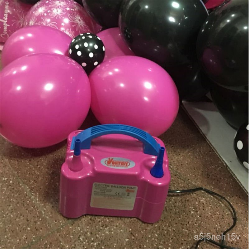 Double Hole AC Inflatable Electric Balloon Pump Air Balloon Pump