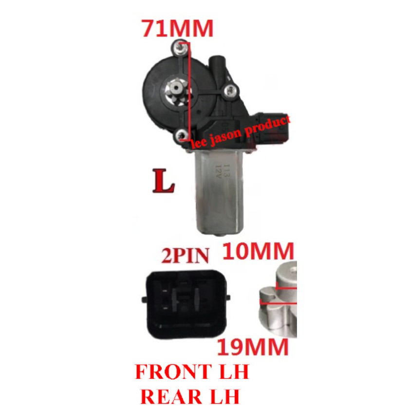 ISUZU DMAX 2018 YEAR POWER WINDOW MOTOR Shopee Malaysia