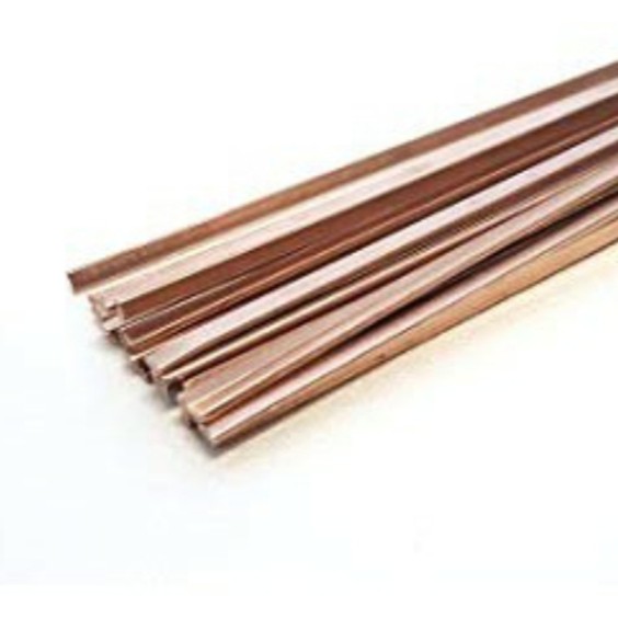 (1piece) Copper Brazing Alloy Rod (500mm) 0 Silver Phos Copper Rod