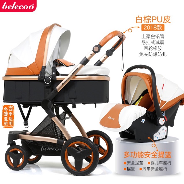 NEW BELECOO X6 HIGHLANDSCAPE BABY STROLLER Shopee Malaysia