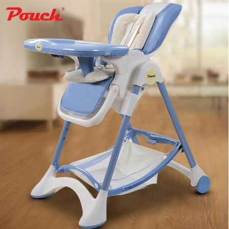 POUCH Baby Feeding Chair Adjustable Portable Foldable Baby Dining Chair Multifunction High Baby Chair Shopee Malaysia