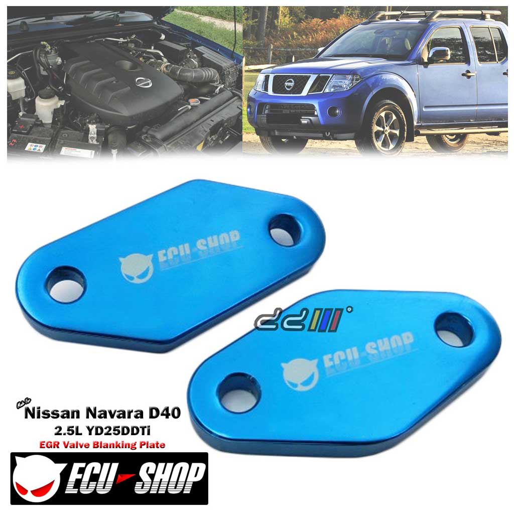 EGR Valve Blanking Block Plate ECU Shop For Nissan Navara D40 2.5L YD25