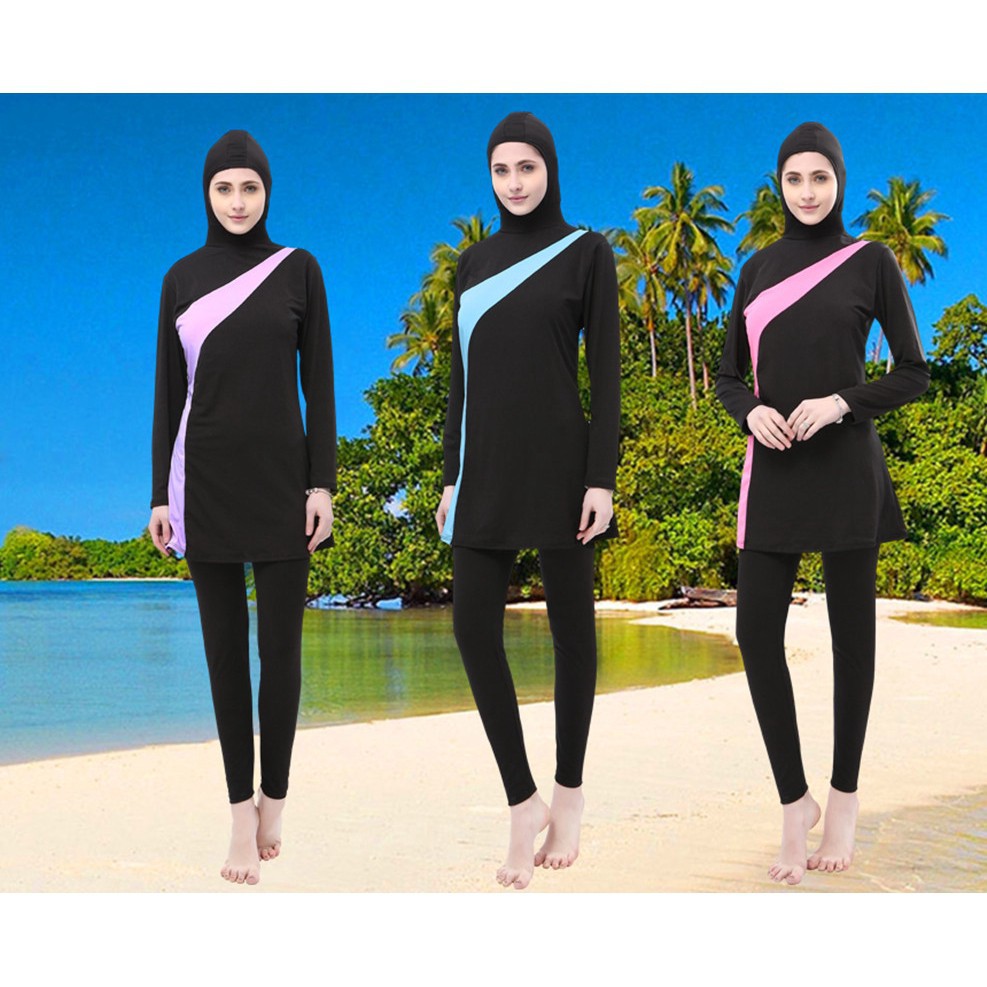 Readystock Women Swimwear Lady Swimsuit Two Piece Swimset 