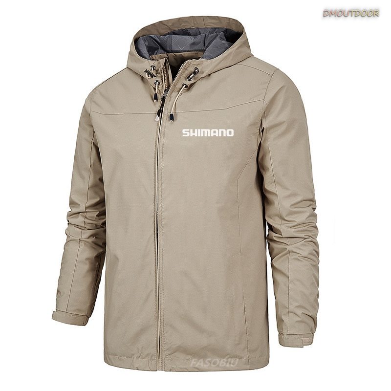 XCHJY Lightweight Jacket Men Summer Autumn Thin Hooded