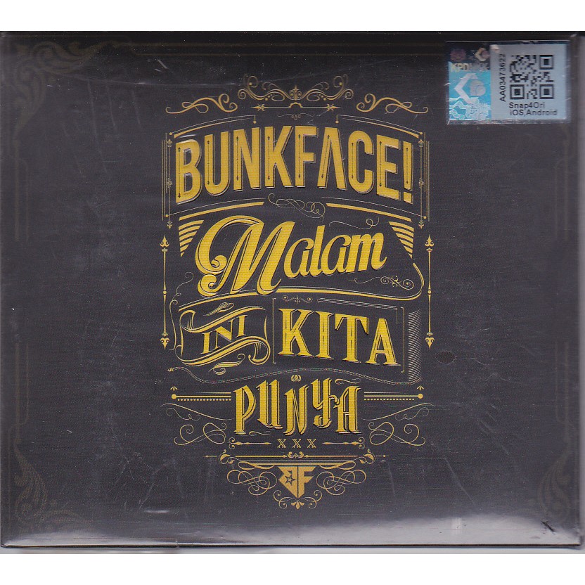 BUNKFACE - Malam Ini Kita Punya ( CD ) | Shopee Malaysia