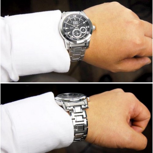 Seiko Premier SNP093P1 Kinetic Perpetual Calendar Sapphire Glass Gents Watch Shopee Malaysia
