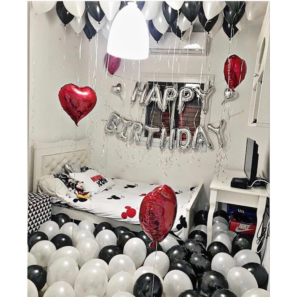 Birthday Decoration SET SD0025 (With Tape + Hand Pump) + (Cheap