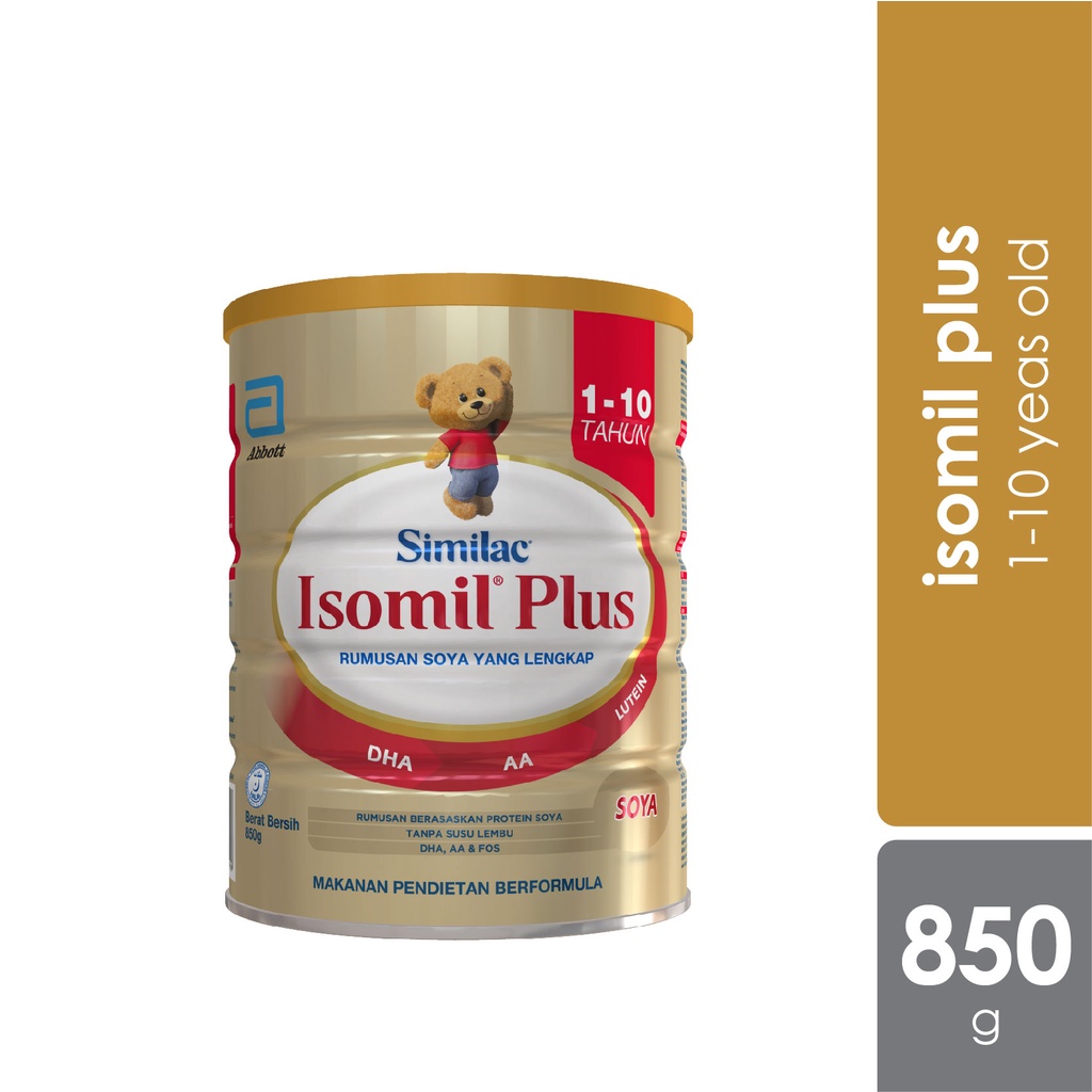 Isomil Plus 110 Years 850g (Soy Formula for Milk Protein Allergy