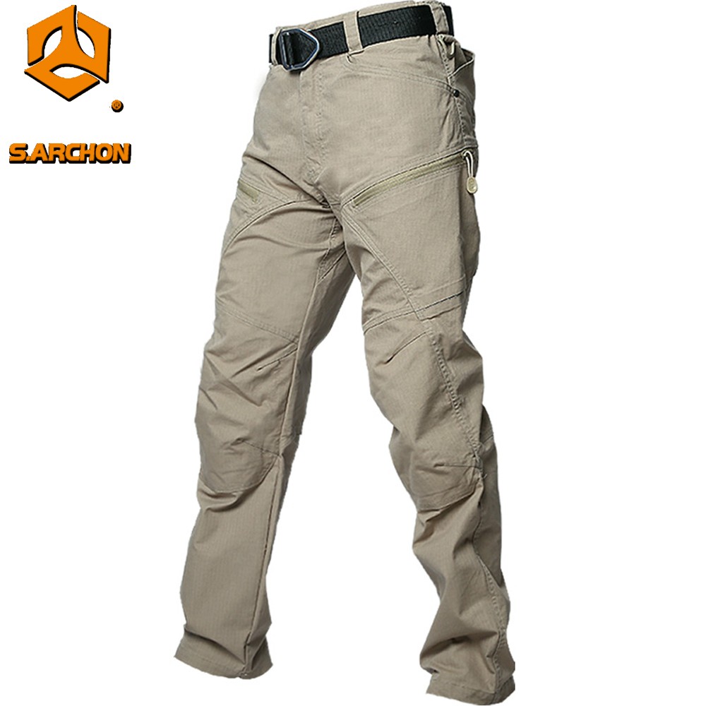 Original S.archon Men's Technical Quickdry Cargo Pants Waterproof Outdoor Hiking Military