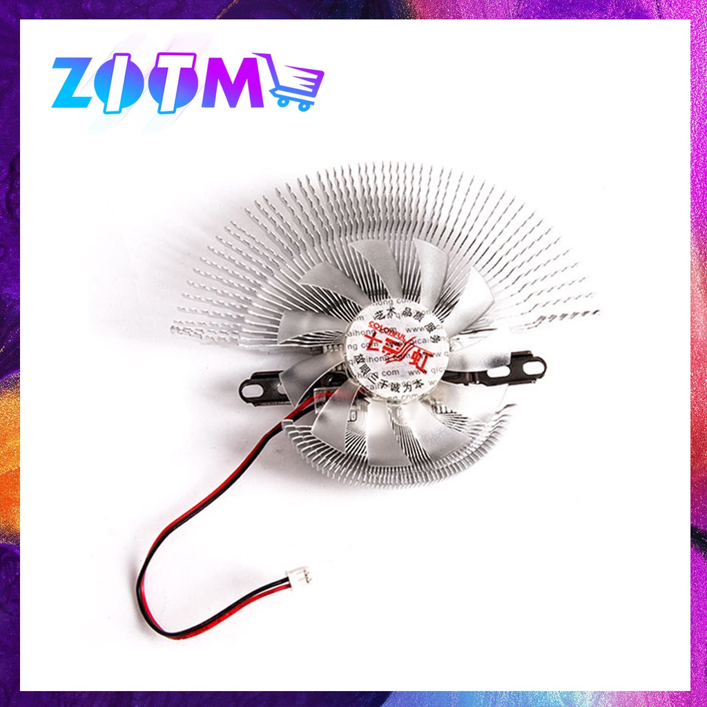 QQ CORAL ALUMINUM GRAPHIC CARD VGA COOLER FAN | Shopee Malaysia