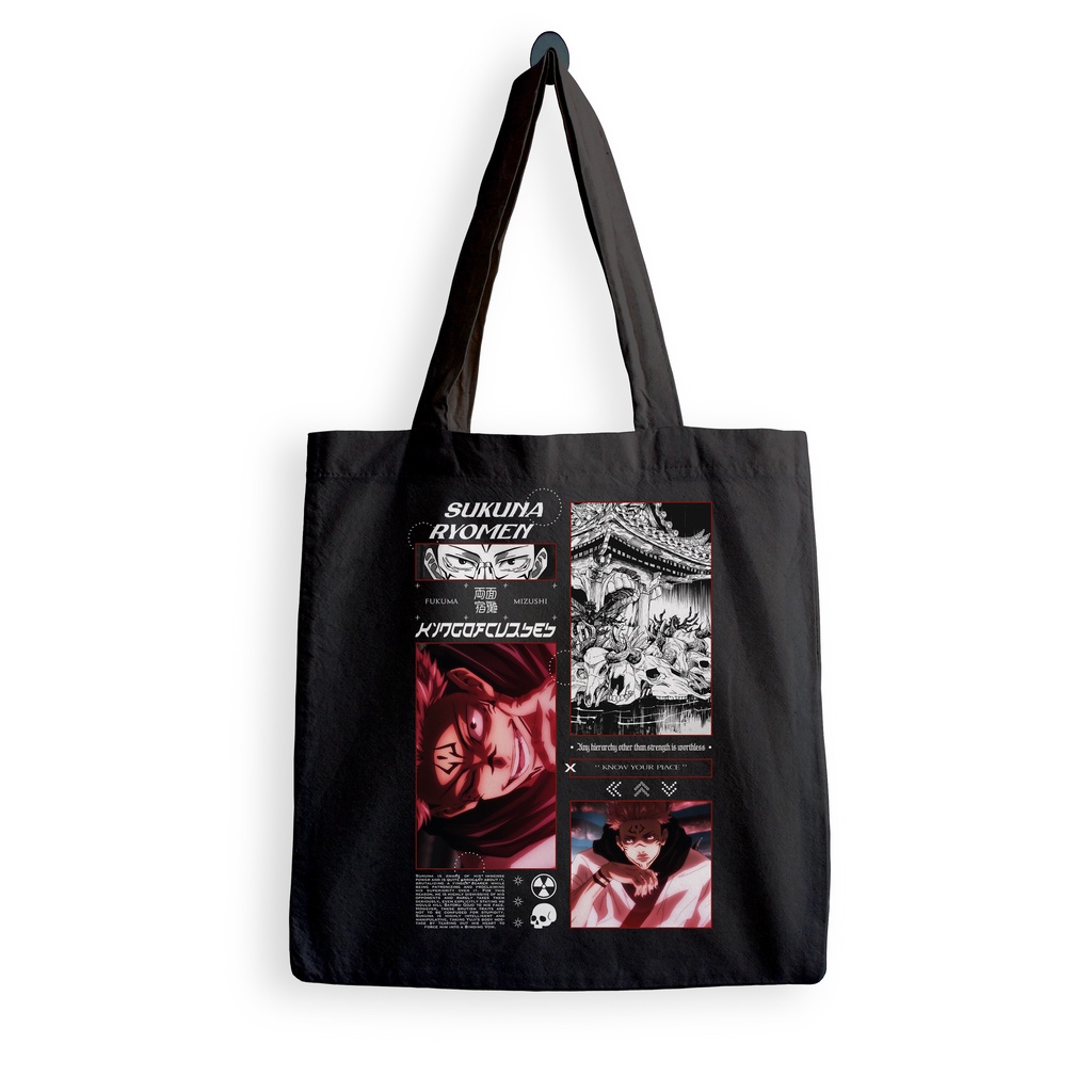Tote Bag Yuji | Jujutsu Kaisen | Boutique jujutsu kaisen