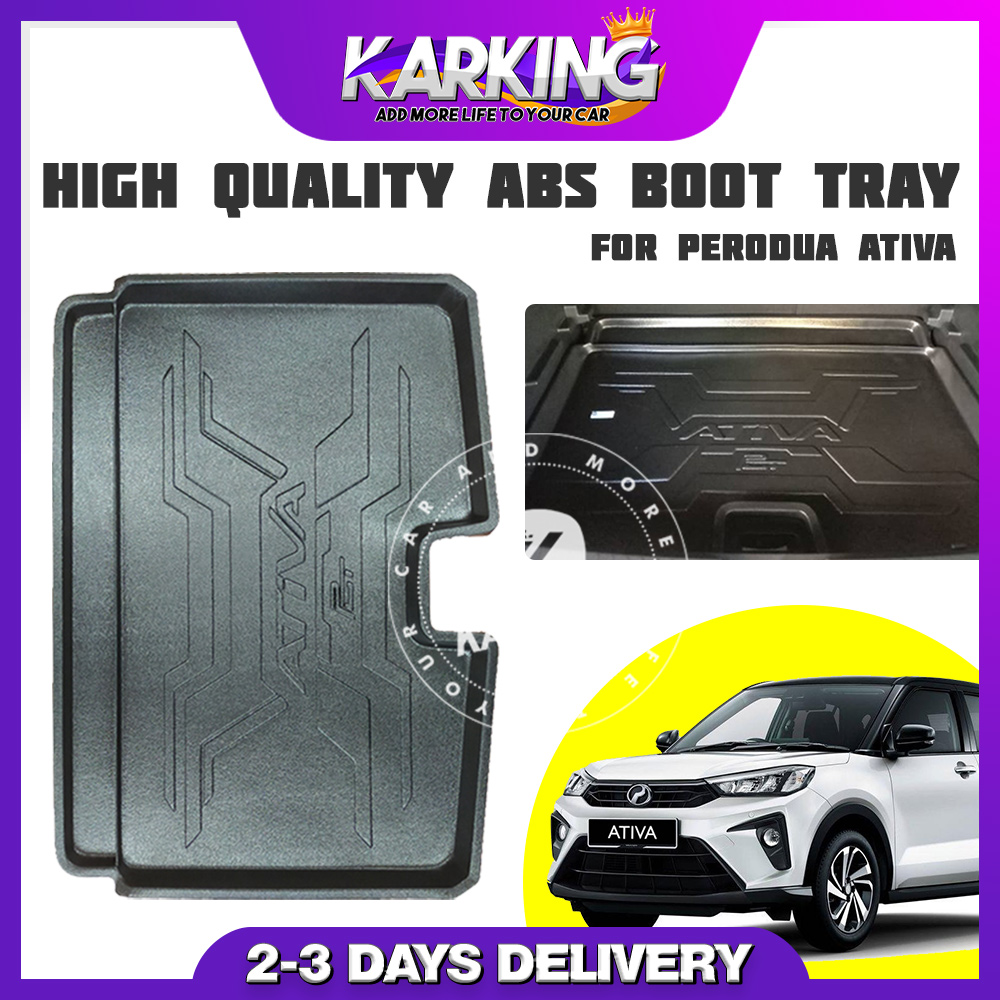 Perodua Ativa D55L 2020 2021 Custom Fit Original OEM ABS Non Slip Rear ...
