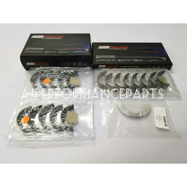 HONDA H22A KING XP RACING MAIN & CONROD BEARING WITH THRUST WASHER