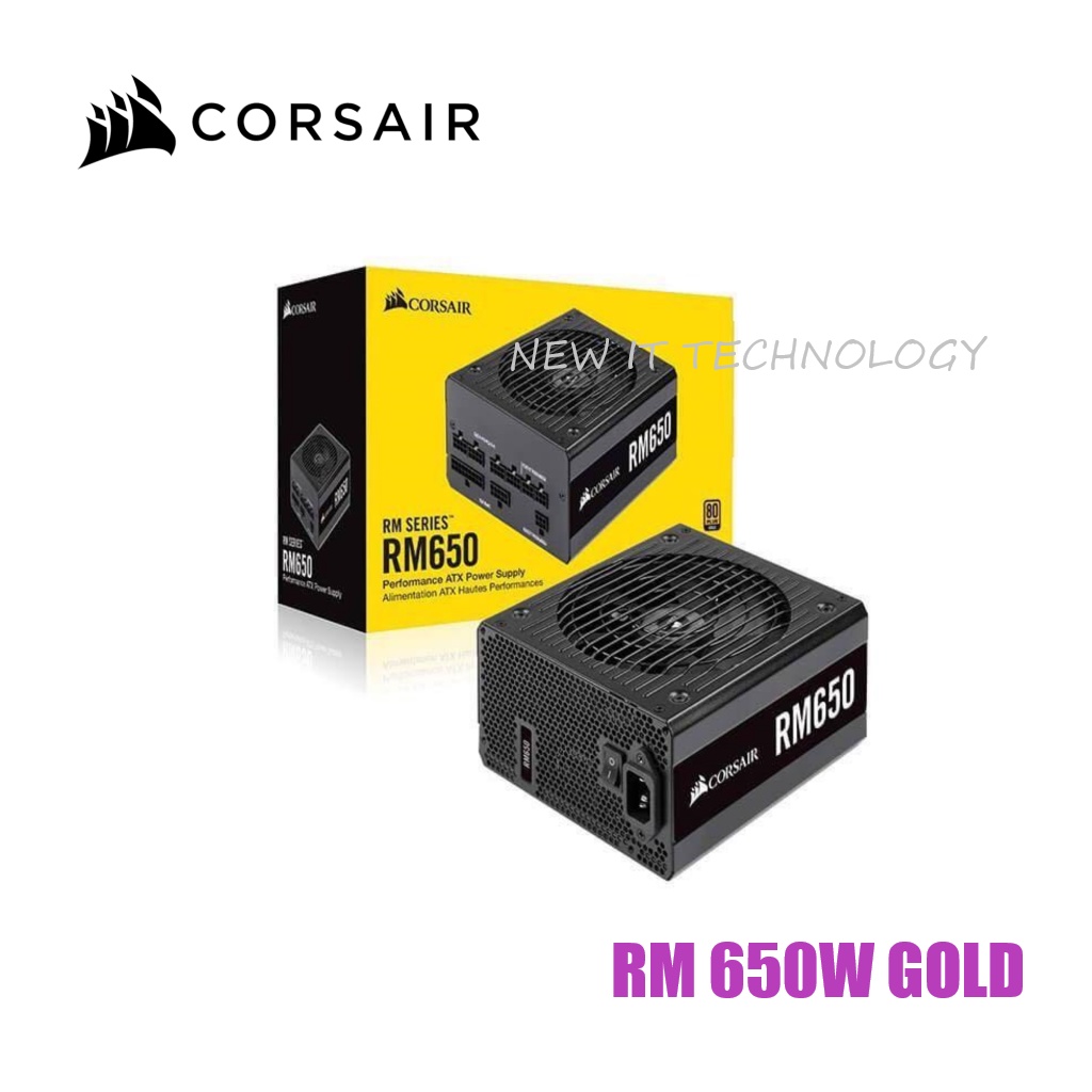 CORSAIR FULL MODULAR RM RMe RMx 650W 750W 850W 1000W 80PLUS GOLD ...