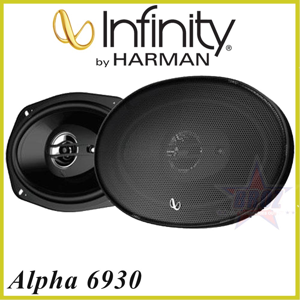 INFINITY Alpha 6930 6-inch 3-Way Speakers 70W RMS, 490W, 51% OFF