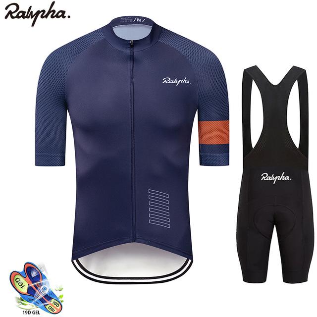 [Ready Stock] Rapha Summer Cycling Jersey Set Men's Cycling Jersey Bike