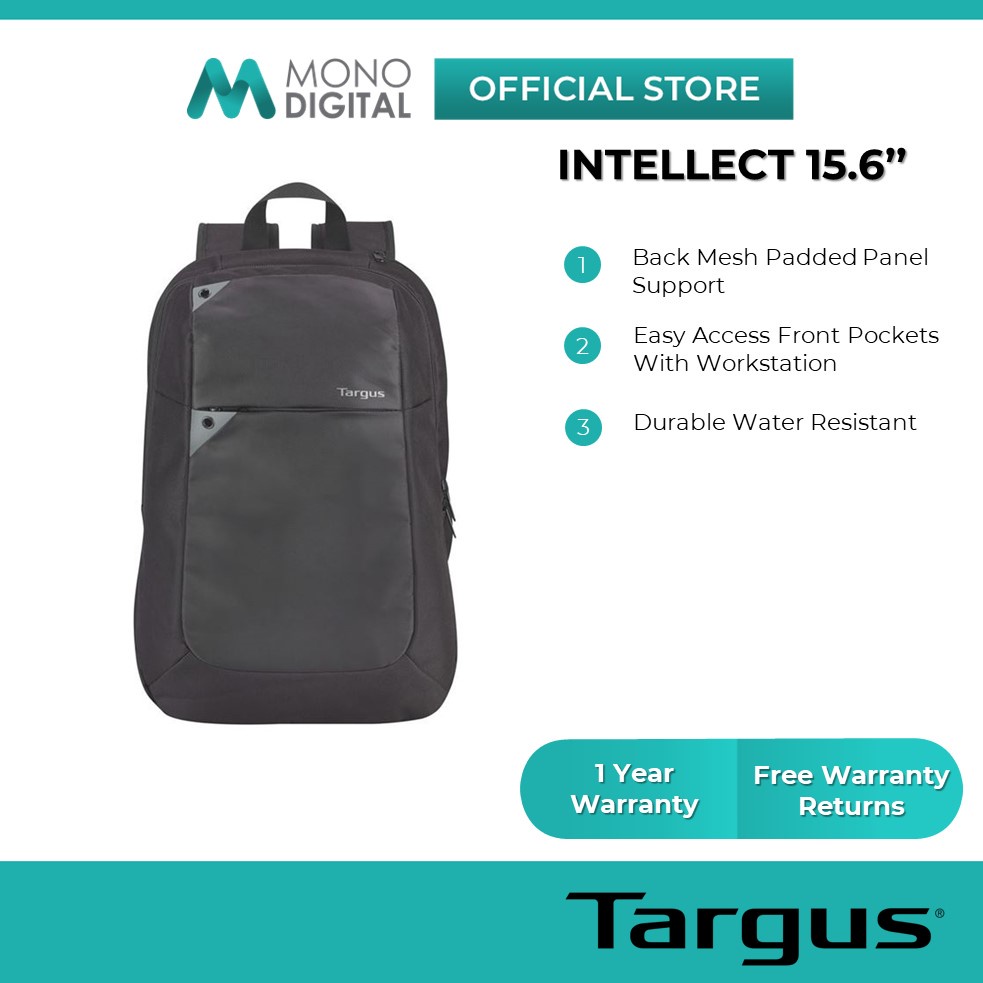 Targus intellect 15.6 laptop cheap backpack