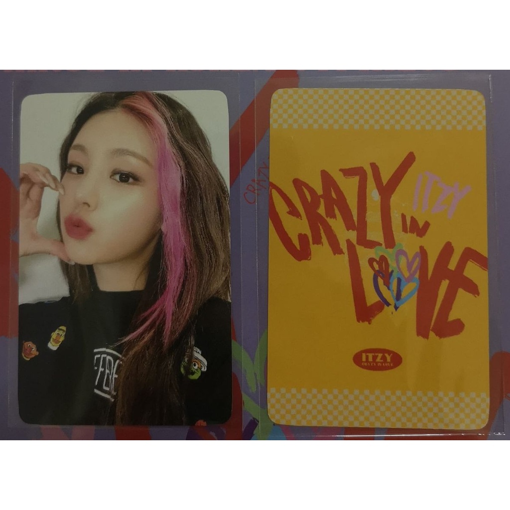 ITZY イェジ crazy in love shopee トレカ ITZY イェジ LOCO CRAZY IN LOVE shopee トレカ - メルカリ