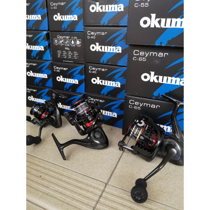 OKUMA CEYMAR C-10/C-65 FISHING REEL | Shopee Malaysia
