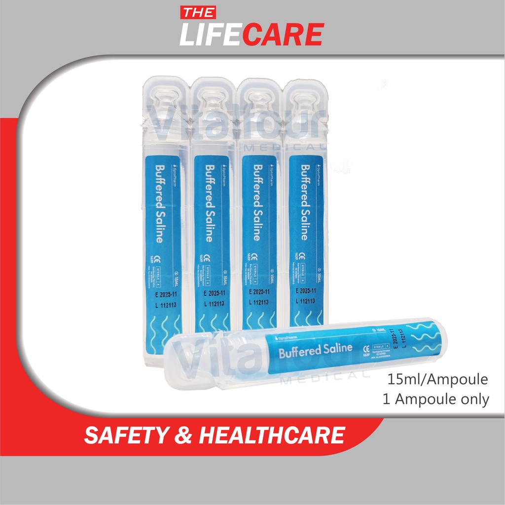 Opto-Pharm Sterile Eye Wash Buffered Saline 15ml | Shopee Malaysia