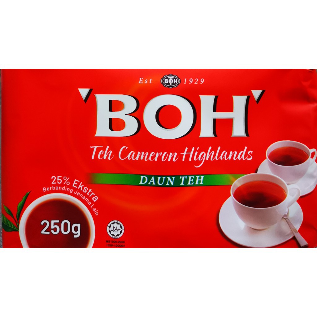 Boh tea 250gm serbuk teh 茶粉| Shopee Malaysia