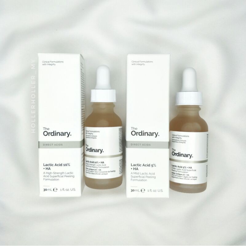 The Ordinary Lactic Acid 5 10 Ha 30ml Shopee Malaysia