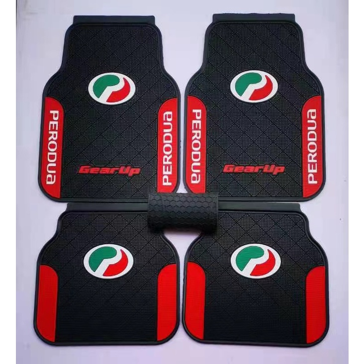 New 1 Set Universal waterproof Car NonSlip Carpet Latex Floor Mats
