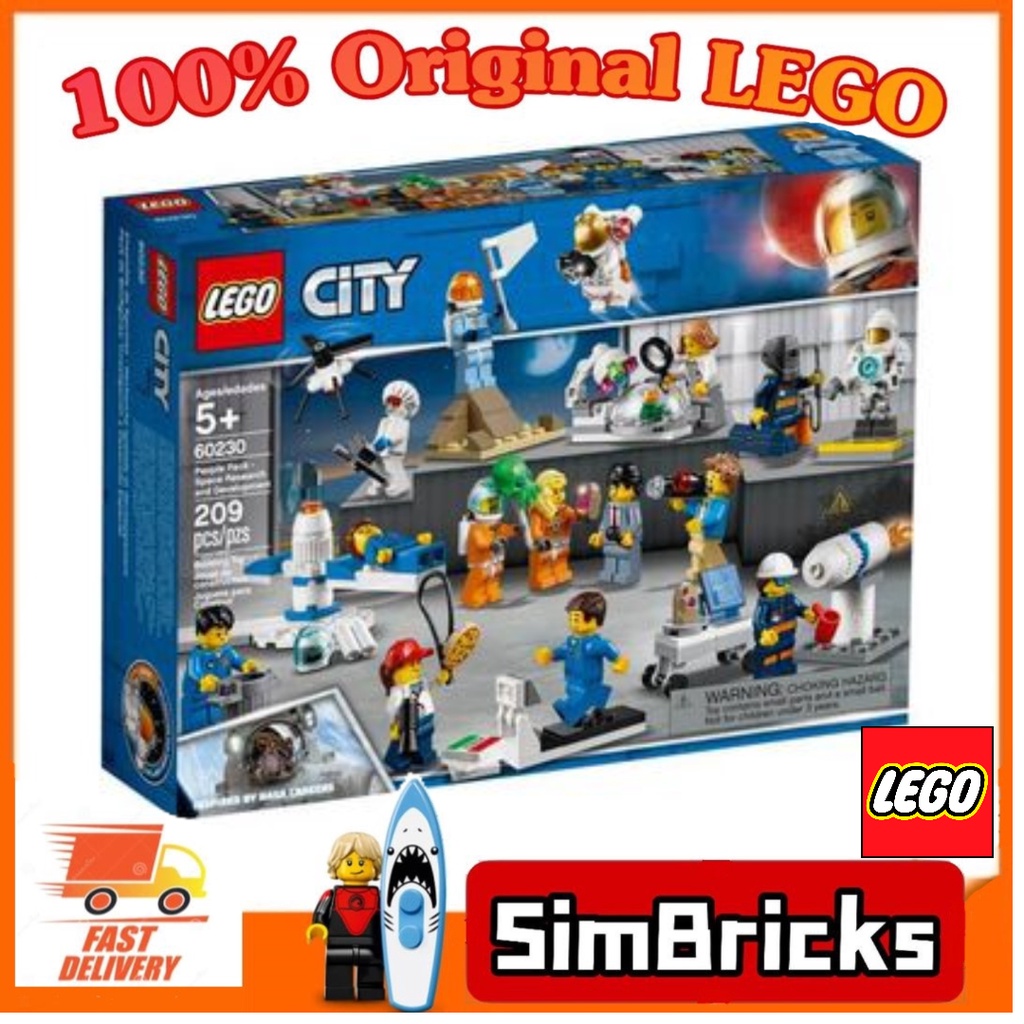 Lego city space research and online development