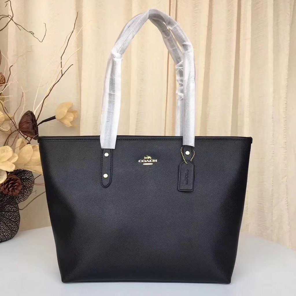 Coach city discount crossgrain leather tote