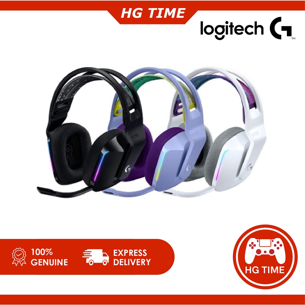 Logitech Ultra-Lightweight Wireless RGB Gaming Headset G733 | Shopee ...