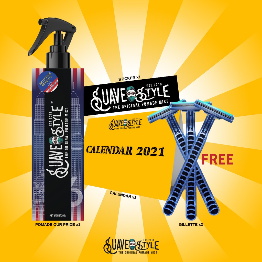 Pomade Spray SUAVE STYLE Collectors Edition 2 (Our Pride) Shopee