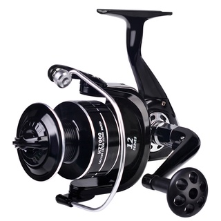 Spinning Reel Fishing Reel Drag Reel Shimano Reel Fishing Reel 1000-7000Max  Drag 40kg Metal Coil Mesin Pancing