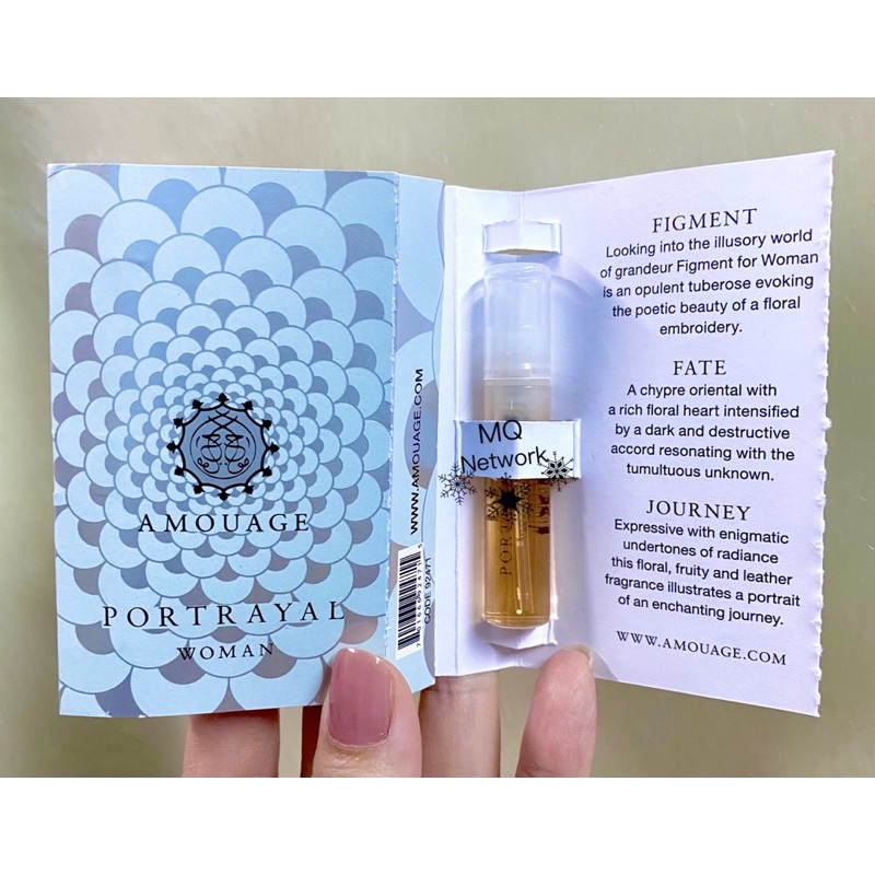 Sample Vials Amouage Portrayal Woman Shopee Malaysia