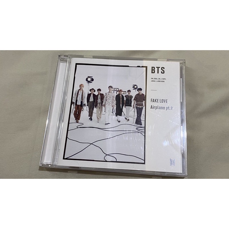 (Booked) Bts Japanese Album Japan Cd - Fake Love / Airplane Pt.2 ...