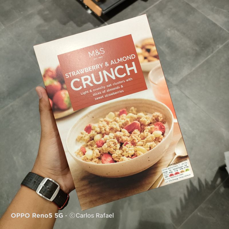 M&S Marks and Spencer Breakfast Cereal Porridge Flakes/Crunch/Wheat