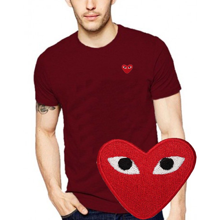 Lyncx Fashion Pumping Heart Love Logo Design Round Neck Cotton T Shirt for Men and Women Shopee Malaysia