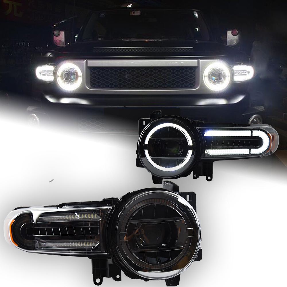 AKD Car Styling Head Lamp for Toyota FJ Cruiser Headlights 20072017