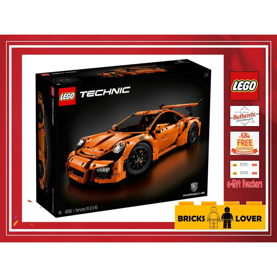 42056 Lego Technic {Bricks_Lover} - Porsche 911 GT3 RS (100% Original ...