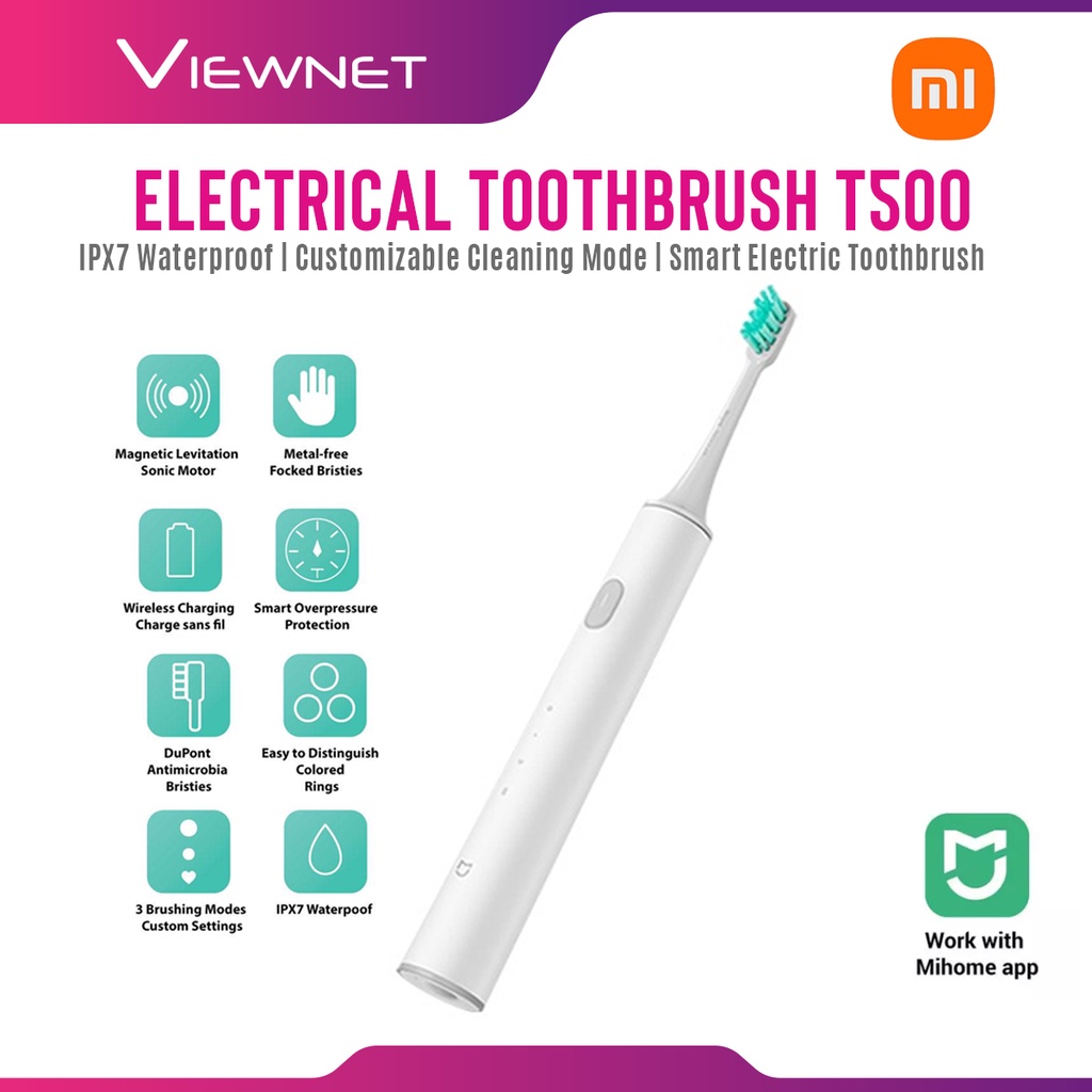 Xiaomi Electric Toothbrush T500 USB Wireless Charging Adult Smart Tooth
